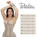 Cinta Modeladora Corselet Espartilho Efeito Cintura Fina 20 Barbatanas Estilo Colombiana Faixa Modeladora